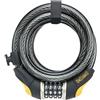 Onguard Spirale Combo Doberman Lucchetto, Nero