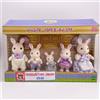 Epoca Sylvanian Families LAVENDER RABBIT FAMILY Hokkaido Regional Calico Critters JP
