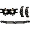INJORA Blocchi Ruotabili C-Hubs, Blocchi dello Sterzo Knuckle e Collegamento dello Sterzo per TRX4M
