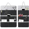 Idota Organizer da parete da appendere, 2 pezzi, organizer da appendere in feltro, pieghevole, da campeggio, per ufficio, cameretta dei bambini, camper, per armadio, porta, parete
