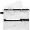 FolderSys 40444-30 - Borsa con cerniera a 4 scomparti, formato A5