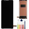 E-YIIVIIL Display di ricambio compatibile con Sony Xperia 5 IV XQCQ62B-GC 6.1 LCD Display Touch Screen Assembly con strumenti