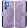 MOJIA Cover in Pelle per Oukitel C61 / C61 Pro / C61 GT, Custodia Premium a Portafoglio con Interno Case in TPU e Porta Carte [Cinturino da Polso in Regalo]. Lavender