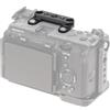Hersmay Nato Rail per fotocamera Sony FX3 FX30, compatibile con NATO Rail, fissaggio a vite da 1/4 e attacco perno di attacco 3/8 Arri maniglia superiore