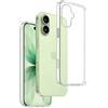 REY Cover in Gel TPU Trasparente per iPhone 17, Ultra Sottile 0,33 mm, Morbido Flessibile, Custodia Silicone