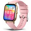 bopiwa Smartwatch Uomo Donna, 2.01 Orologio Smartwatch con Effettua/Risposta Chiamate, Fitness Tracker con Contapassi, Cardiofrequenzimetro/Sonno/SpO2, Impermeabile IP68 Smart Watch per Android iOS