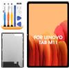 AGCUT Display LCD per Lenovo Tab M11 LCD per Lenovo Tab M11 TB330FU 11, set di schermi Touch Screen Digitizer Assembly con kit di riparazione, nero senza cornice