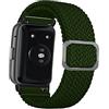 ToVioc Cinturino Compatibile con Huawei Watch Fit 2, Huawei Watch Fit 1(New/Elegant/SE), Intrecciato Regolabile Sportiva Elastica Nylon Cinturino