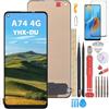 YHX-OU TFT Schermo per Oppo A74 4G CHP2219 OPPO A94 5G Nero LCD Display Digitizer ,Touchscreen Assemblato Sostituzione con Kit di Strumenti di Riparazione + Vetro Temperato