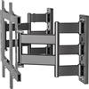 HILLPORT Supporto TV a Parete 10 Bracci Gran Portata 180 kg per TV 70-120 Pollici, Orientabile con Piastra Separata, Profilo Ultra Sottile, VESA 800x600 mm, DY886