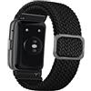 ToVioc Cinturino Compatibile con Huawei Watch Fit 2, Huawei Watch Fit 1(New/Elegant/SE), Intrecciato Regolabile Sportiva Elastica Nylon Cinturino