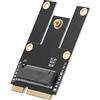 Bewinner Scheda adattatore M.2 da NGFF a PCI-E, adattatore Bewinner da M.2 NGFF a PCI-E, scheda di rete Bluetooth per notebook WLAN per 2000 / XP/Vista 32/64/7/8/10 / Linux ecc.