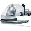 GRAEF. GRAEF Master M90 Affettatrice Made in Germany, inclinabile 30°, lama piena Ø170 mm, taglio 0-20 mm, 170W, metallo, argento