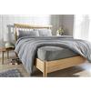 Olivia Rocco, Lenzuolo con angoli in pile Teddy, extra profondo, comodo, caldo, soffice, matrimoniale, grigio