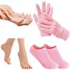 Couleurs Guanto e calzino idratante, gel spa terapia idratante calzino e guanto, ammorbidisce la riparazione secca screpolata, cura della pelle di mani e piedi, efficace nella riparazione di mani e piedi
