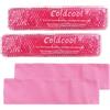 Coldcool Perineal Cold Packs, Cuscinetto Di Raffreddamento Perineale, Pad Postpartum e Emorroidi Dolore, Caldo & Cold Pack per le donne dopo la gravidanza e il parto (2 pezzi+3 maniche lavabili/10 x 2,10,2 cm)