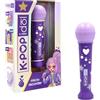 K-POP IDOL IMC Toys K POP IDOL Giocattolo musicale Microfono ispirato al K-pop con registrazione vocale e suoni integrati per un'esperienza di performance realistica Età 3+