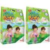 ZIMPLI - Slime Baff Verde, 1 bagno o 4 usi di gioco, trasforma magicamente l'acqua in una melma densa e colorata, regali di compleanno per bambini, giocattoli Montessori per vasca da bagno