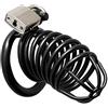 Rimba Metal Male Chastity Device With Padlock