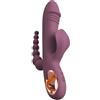 You2Toys Slim Triple Vibratore Viola 21,4 cm