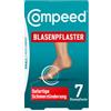 Compeed 6 cerotti idrocolloidei in diverse misure - contro le vesciche su talloni, dita dei piedi e per piccole vesciche,