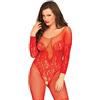 Leg Avenue Vine Lace And Net Set Regalo E Kit Erotici Donna (Pacco da 1)