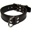 Mister B Leather Slave Collar - Collare in Pelle, Nero