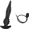BeHorny Tappo anale gonfiabile, pompa ad alta pressione e valvola, colore nero