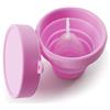 MAMICUP MamiCase Sterilizzatore Richiudibile per Coppetta Mestruale MamiCup - Silicone Alimentare - Porta Coppetta Mestruale Igienico da Viaggio
