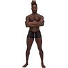 Male Power Landing Strip Mini Short