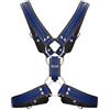 Ouch! Shots Ouch! Harnesses - Scottish Harness S/M - Blue