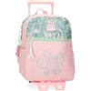 Roll Road Spring is here valigia da cabina, valigia per bambini, realizzata in ABS, un materiale resistente e leggero, Rosa, Mochila 33 + carro, Zaino 33 + carrello