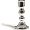 Excelsa Light Candeliere Silver, Vetro, Argento, 8X8X15 cm