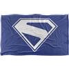 DC Comics Superman 2025 New Logo Bianco Coperta super morbida al tatto setoso - 91 x 147 cm