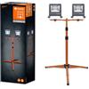 LEDVANCE Worklights Proiettore da Officina Tripod 2X50W Luce Naturale 4000K