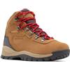 Columbia Newton Ridge Plus Waterproof Amped, Scarpe da Escursionismo Donna, Rosso Montagna Alce, 41.5 EU Larga