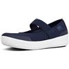 Fitflop Scarpe Basse da Donna Uberknit Mary Janes, Blu Reale, 40