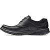 Clarks Cotrell Edge Mens Blk Smooth Lea, 8