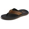Reef Santa ANA Le, Infradito Uomo, Black And Tan, 39 EU