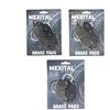 MEXITAL Pastiglie freno Semi-metallico Anteriori + Posteriore per SV 400 (03-05) / SV 650 (03-15) / GSF 650 Bandit (05-06) / GSR 750 L/AL (11-14) / DL 1000 V-Strom (K/L) (02-12)