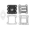 Enwye Carburatore per Mini Moto, Kit distributore valvola a Membrana, guarnizioni collettore di aspirazione carburatore per Mini Moto da 47 CC e 49 CC, Mini Quad e Moto da Cross.