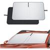 ECOZEN Parasole per parabrezza Anteriore Dacia Duster 3 2024-2026 Parasole pieghevole su misura, tessuto ispessito, Protettore Contro i Raggi UV Protezione Anteriore Auto Dacia Duster III Accessori