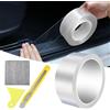 YFLeomry Pellicola Protettiva Trasparente 3cm x 10m, Pellicola Protettiva Universale per Auto, Autoadesiva, Pellicola Protettiva per Bicicletta con Raschietto, Pellicola Protettiva per Auto