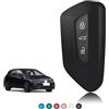 TOOMUME Cover Chiave TPU Trasparente Lucido, Custodia Chiave Copri Chiave Adatto per VW Volkswagen Cupra Formentor Born Golf 8 Seat Leon MK4 Ibiza Ateca Skoda Kodiaq Fabia Enyaq Octavia