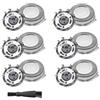 Inajoke Set di 6 Testine di Rasatura di Ricambio per Philip Serie 3000 2000 1000 | Compatibile con Aquatouch At8xx At7xx Pt7xx, Spazzola per La Pulizia Accessori