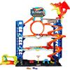 Hot Wheels Città il Top Garage Playset Con 2 Pressofuso Auto, Giocattolo Storage