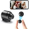 Mini Telecamera Spia Nascosta 1080P Con 64GB – Registrazione In Loop E Rilevamento Movimento, No WiFi, Facile Da Usare