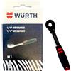 Wuerth Würth Zebra - Cricchetto a cricchetto da 1/4 pollici, 6,3 mini