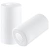 PH PandaHall 2pz Paralume Cilindro Vetro Smerigliato Paralumi in Vetro di Ricambio Bianco con Paralumi a Globo Copertura per Lampada a Sospensione per Attacco Base, 8.8x14.9cm