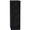 Bisley Home PFA - Armadietto con 4 cassetti, in Metallo, 633 Nero, 40 x 41,3 x 132.1 cm